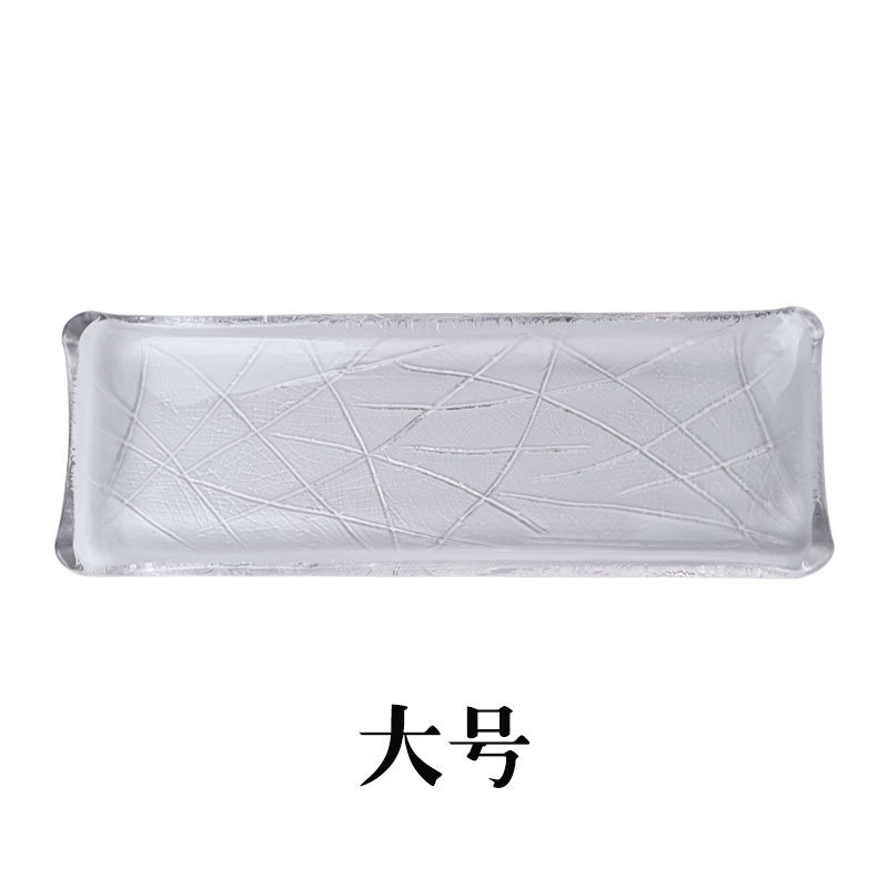 손으로 그린 대형 유리판