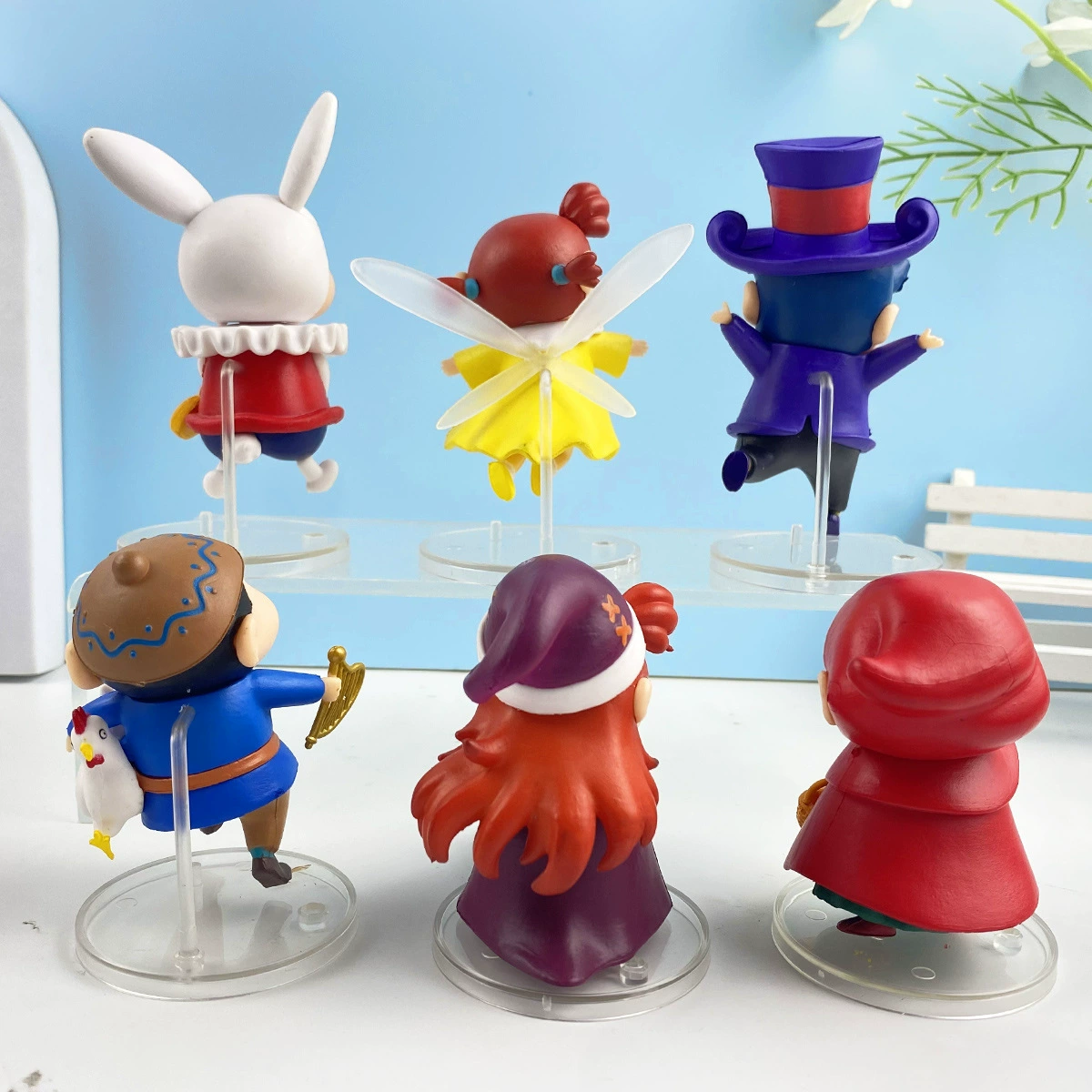 Crayons, minifigure, toy, doll, capsule toy, creative gift