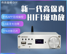 APP蓝牙5.0 无损播放器C40 插卡数字功放130W+130W U盘/TF卡