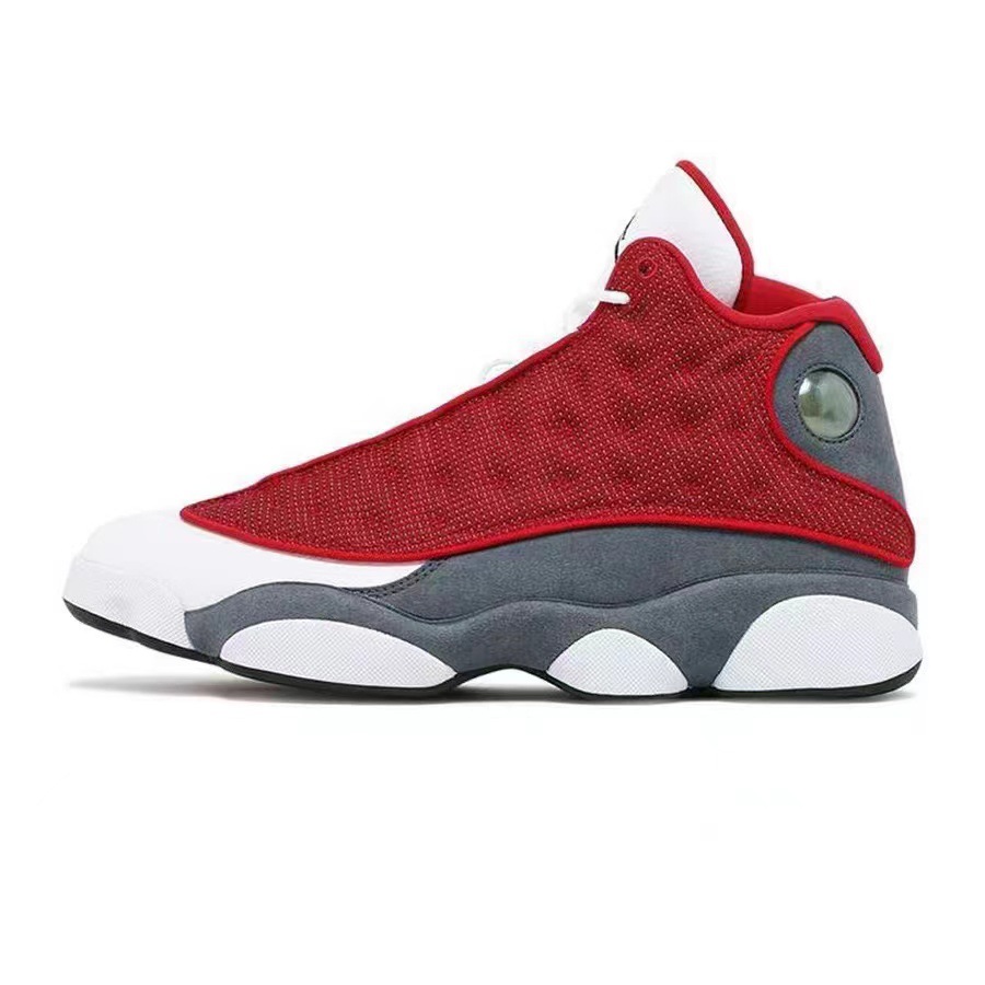 aj13 white gray red