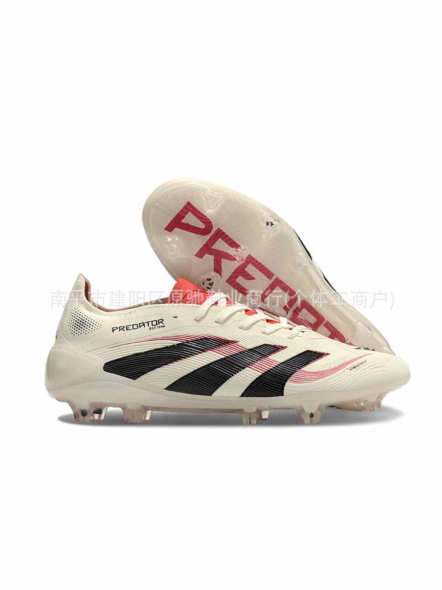 Fábrica de Putian al por mayor nuevo falcón 25 + zapatos de fútbol FG con cordones de zapatos de entrenamiento de competencia Predator para hombres y mujeres