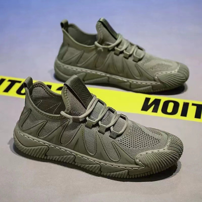 2024 Spring and Autumn New Casual Shoes Men's Fashion Running sneaker Youth Slip-on Work Shoes