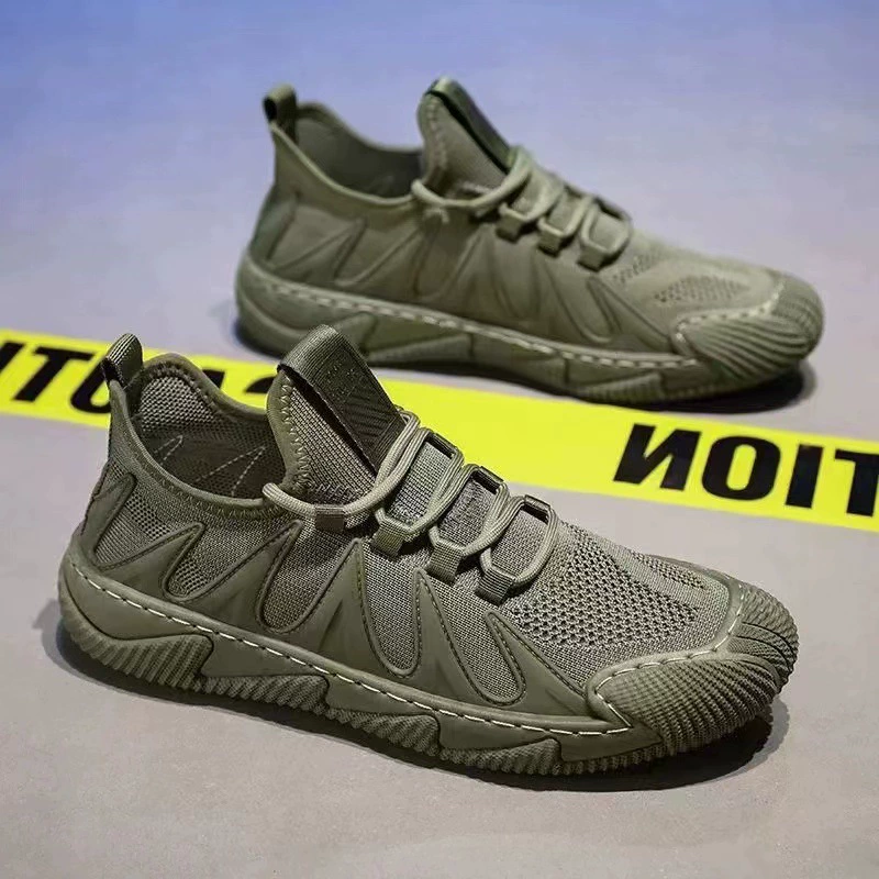 2024 весна и осень новая повседневная обувь мужская модная спортивная обувь молодежная рабочая обувь