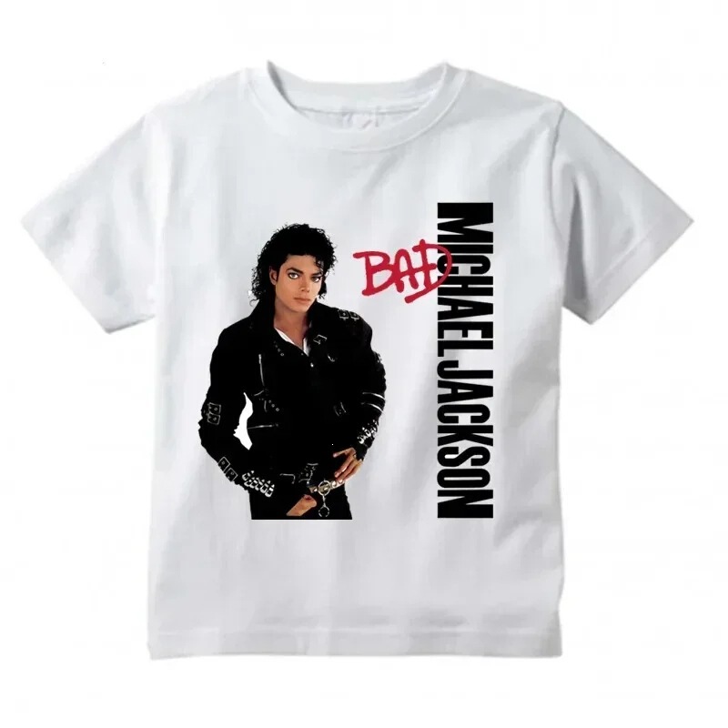 【Cross-Border European Size】Michael Jackson Graphic Print T-Shirt Harajuku Rock Fashion Casual Short-Sleeve Shirt 【Cross-Border European Size】Michael Jackson Graphic Print T-Shirt Harajuku Rock Fashion Casual Short-Sleeve Shirt