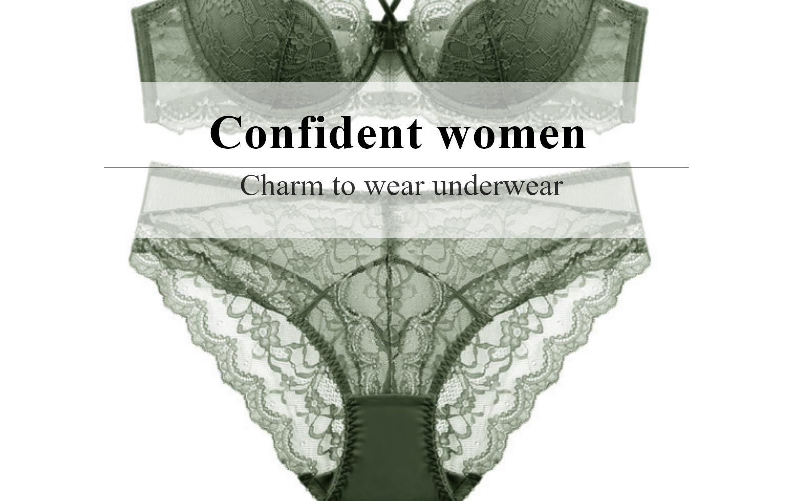 Women's Lace Bra And Briefs Set Comfortable Cotton For Large Bust_voghion.com