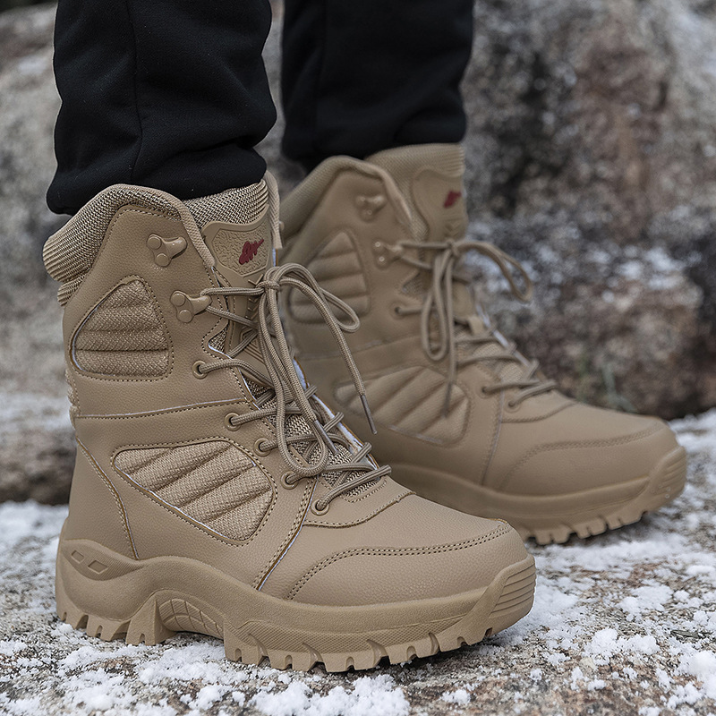 Botas tácticas impermeables para exterior y montaña