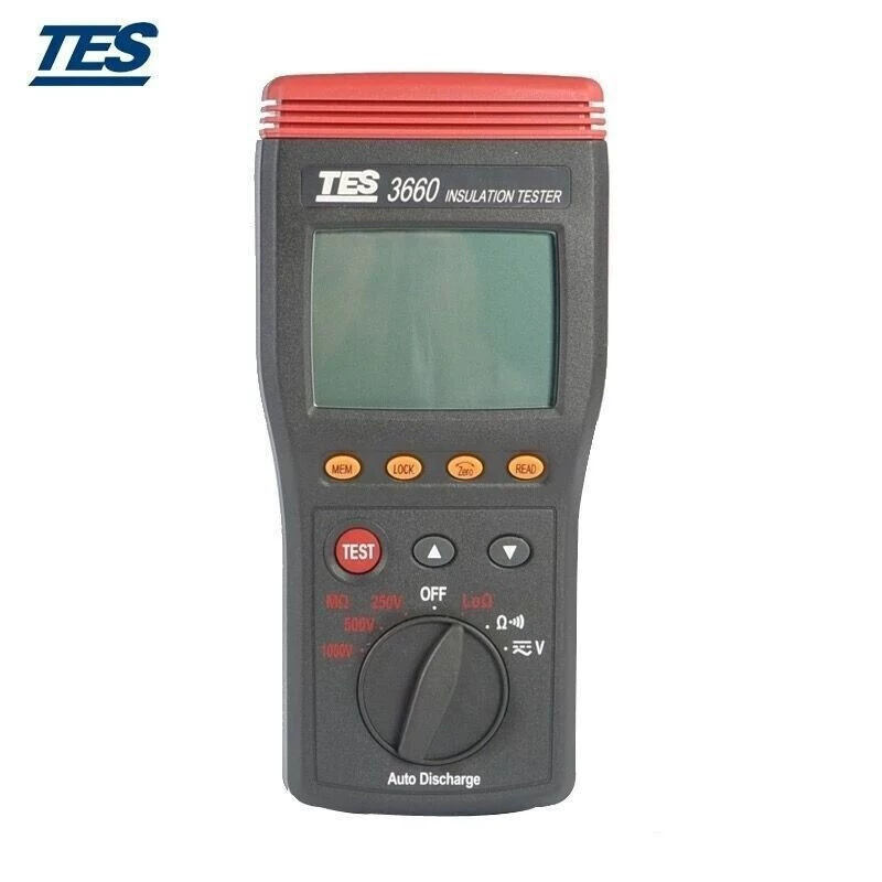 Taishi Изоляционный измеритель автоматического переключения изоляции резистивный измеритель ручной Мега TES-3660