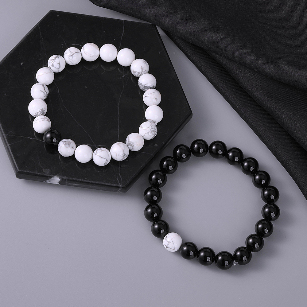 organic fashionable elegant beaded bracelet