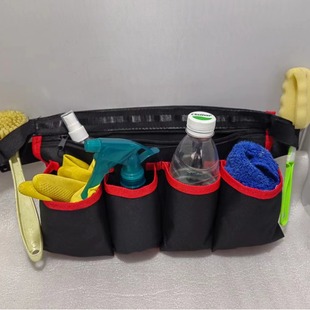 Hardware Tools, Luggage Tools, Waist Bag, Cleaning, Shopping Mall Property Special Thickened Plus Size Waterproof Zipper Large Pocket