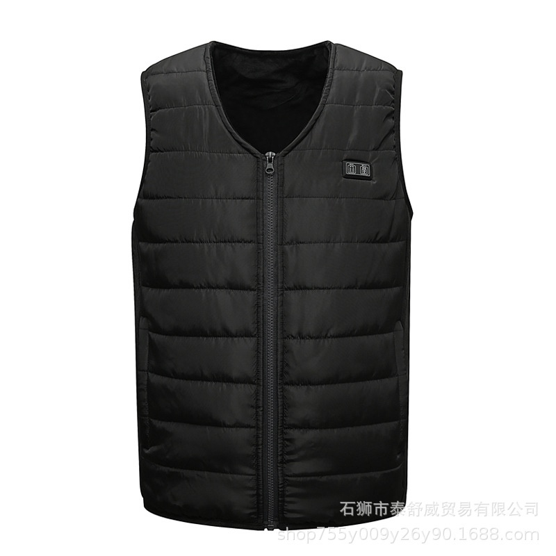 Invierno nuevo chaleco calefactor inteligente de doce zonas chaleco calefactor para hombres y mujeres chaleco calefactor eléctrico USB traje calefactor