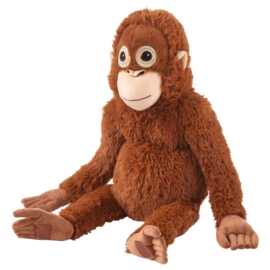 跨境新款 ikea orangutan plush 毛绒玩具 玩偶 公仔