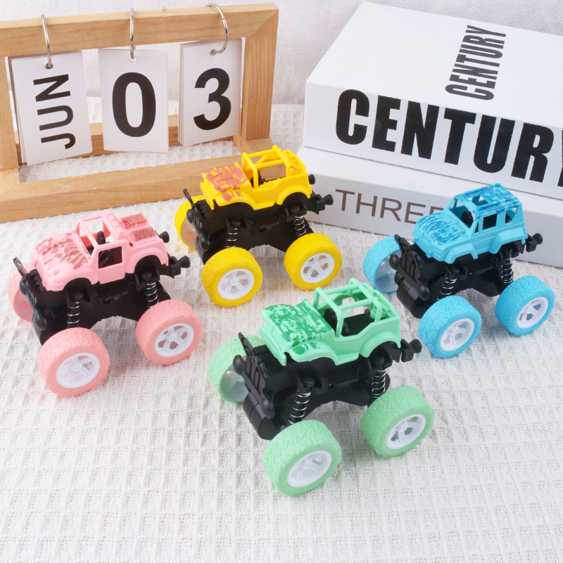 Juguetes para niños, acrobacias inerciales, coche de dinosaurio, niño, excavadora, volquete, camión mezclador, coche divertido al por mayor