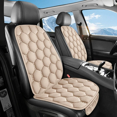 Seat cushion, seat cover – Cross-Border E-Commerce Hot-Selling Single-Piece Seat Cushion - beige-single-seat