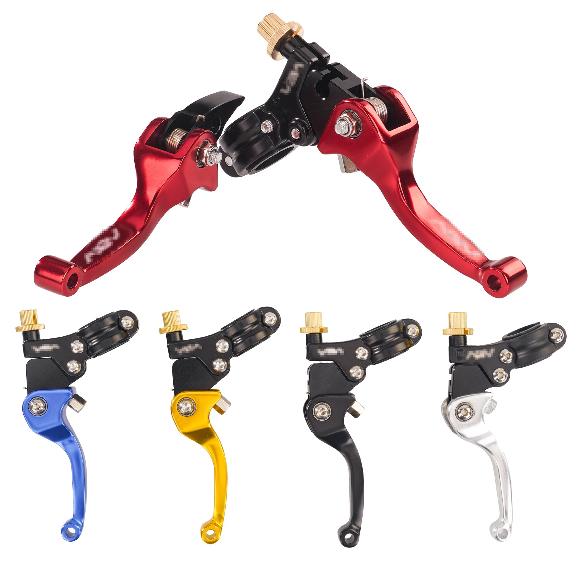 Cross-Border Hot-Selling Off-Road Motorcycle Modification Parts Asv Handlebar Anti-Fall Brake Lever Clutch Horn Handle Crfklx