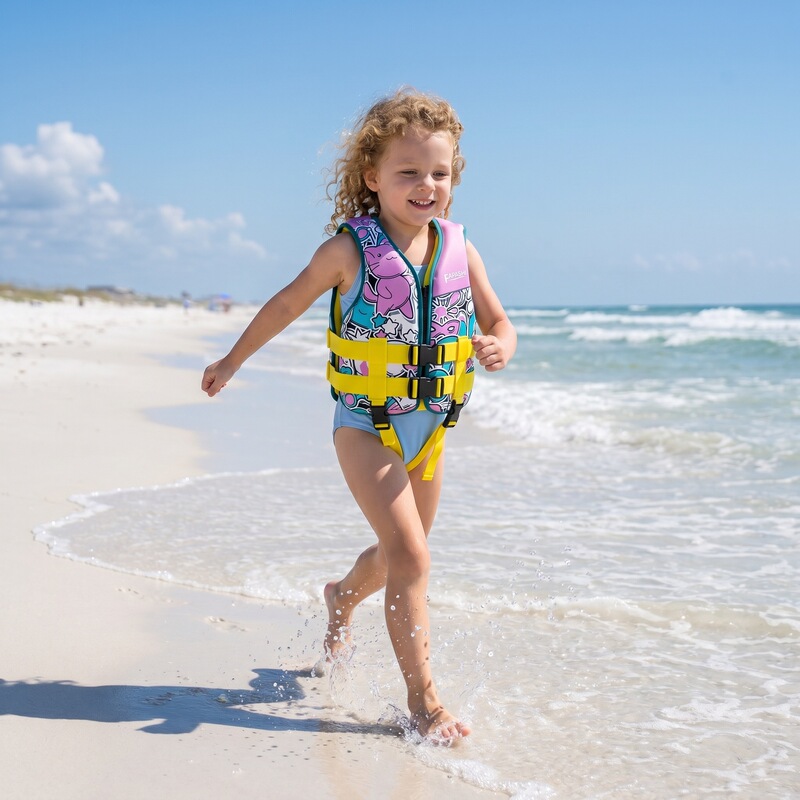 Cross-Border Wear-Resistant Life Jackets for Adults and Children, Buoyancy Vests, Swimming Vests, Essential for Outdoor Water Activities