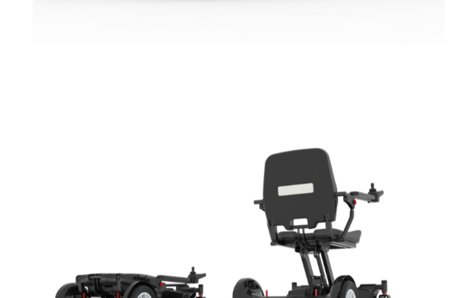 Elderly Mobility Scooter Electric Wheelchair with Automatic Folding Aluminum Alloy Frame and Lithium Battery, Direct Shipment from the Factory
