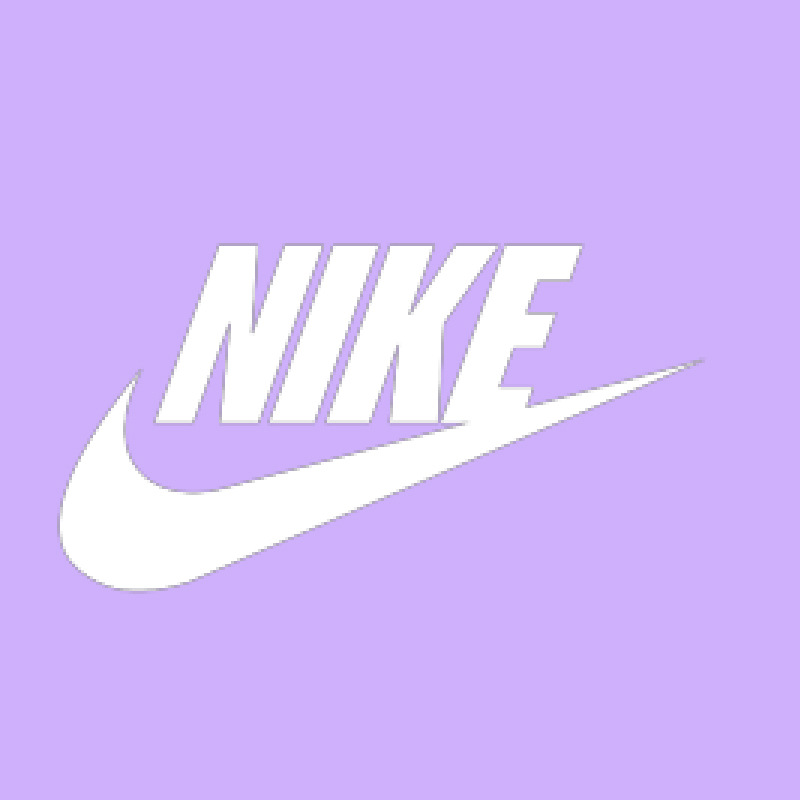 耐克大logo紫色+挂绳 