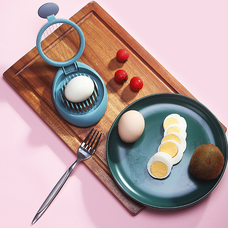 Stainless steel egg cutter kitchen egg cutting magic tool egg yolk and century egg sliced egg separator multi-purpose fruit slicer