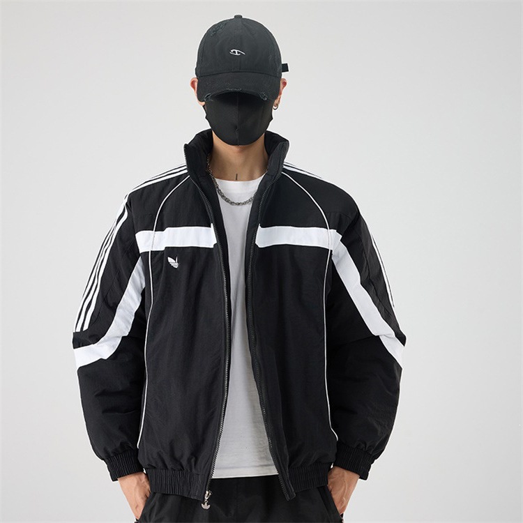 Men's Spring and Autumn Sports Jacket, Women's Stand Collar Zipper Jacket, Outdoor Windproof Long Sleeve Cardigan, Running Fitness Top 3798