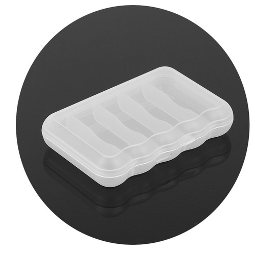 Headphone compartment packaging box PP plastic storage box battery box transparent plastic earplug transparent packaging box wholesale