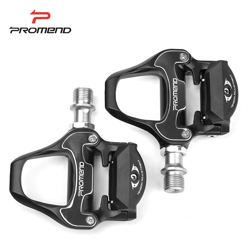PROMEND road bike clipless pedals, R97 aluminum alloy bearing, linker pedals, road clipless pedals.