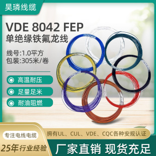 �WҎVDE�ν^���F�����͸ߜ�늾���N)6YAF 180&deg;C 1.0ƽ��/VDE8042