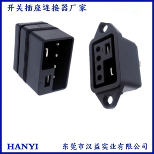 New National Standard Electric Vehicle 2+4 Male and Female Interface Adapter Cable High-Power Plug Tower Replacement Electric Socket Male and Female Plug