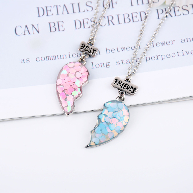 Sweet Heart Shape Alloy Plating Women's Pendant Necklace display picture 2