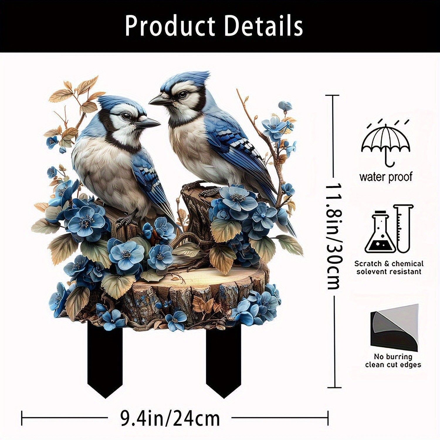 Ventas transfronterizas en caliente nuevos adornos de animales estereoscópicos parques de diseño de escenas decorativas adornos acrílicos image 10