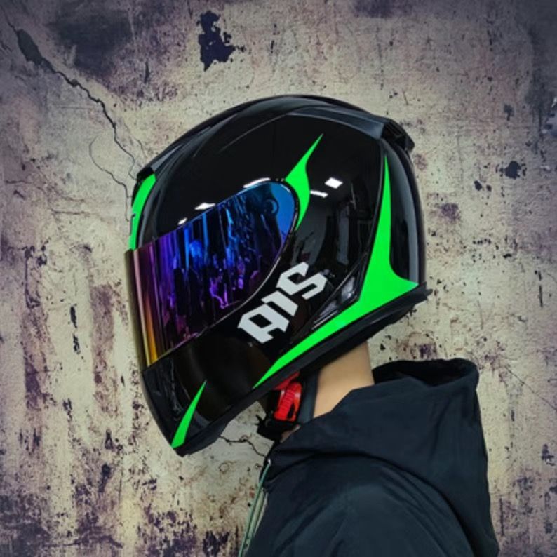 녹색 칼날/컬러 거울