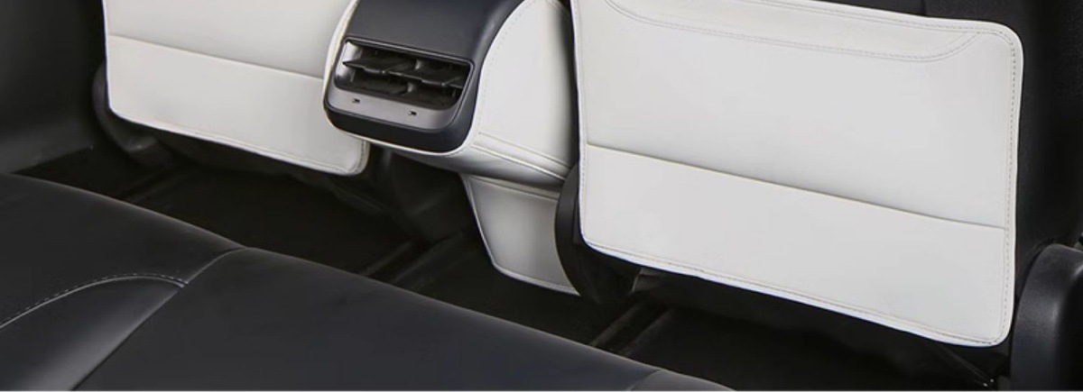 Anti-Kick Pad Rear Central Control Seat Back Protector for Tesla Model Y/3