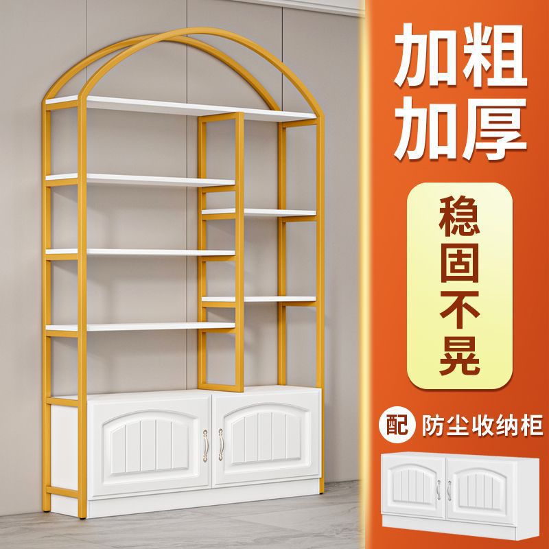 落地多层化妆品展示柜置物架美容院产品展示架摆放架收纳货柜盛越