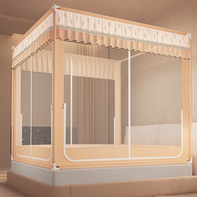 2025 New Anti-Fall Mosquito Net for Home Double Bed Baby Anti-Fall Fence Encryption Thickened Bedroom Fitted Sheet