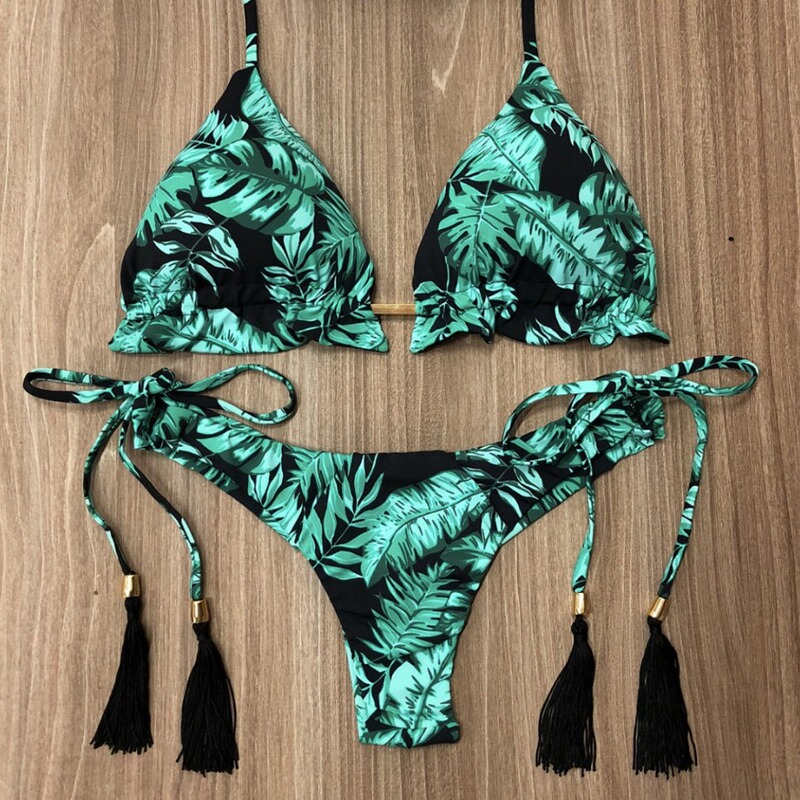 2020 Amazon printed bikini European and American new strap swimsuit AliExpress eBay swimsuit 2020 Amazon printed bikini European and American new strap swimsuit AliExpress eBay swimsuit