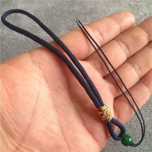 Anti-lost Lanyard Hand-woven Pendant Key Chain Semi-finished Pendant DIY Hand Rope Car Key Lanyard