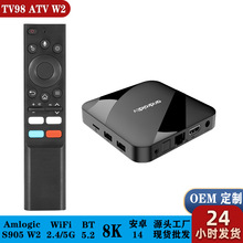 �羳TV98 ATV S905W2 �C픺� 5GWiFi ��׿14 tvbox �W�j�ҕ����