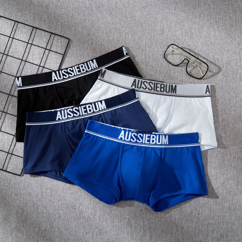 New aussiebum Boxer Briefs Cotton Low Waist Comfortable Breathable Sweat Absorbing Boxer Youth Shorts Boxer Shorts New aussiebum Boxer Briefs Cotton Low Waist Comfortable Breathable Sweat Absorbing Boxer Youth Shorts Boxer Shorts