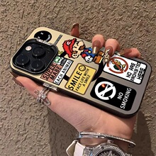 马里奥适用三星s23fe手机壳s25ultra/note20/s24plus/s21+/a06/a5