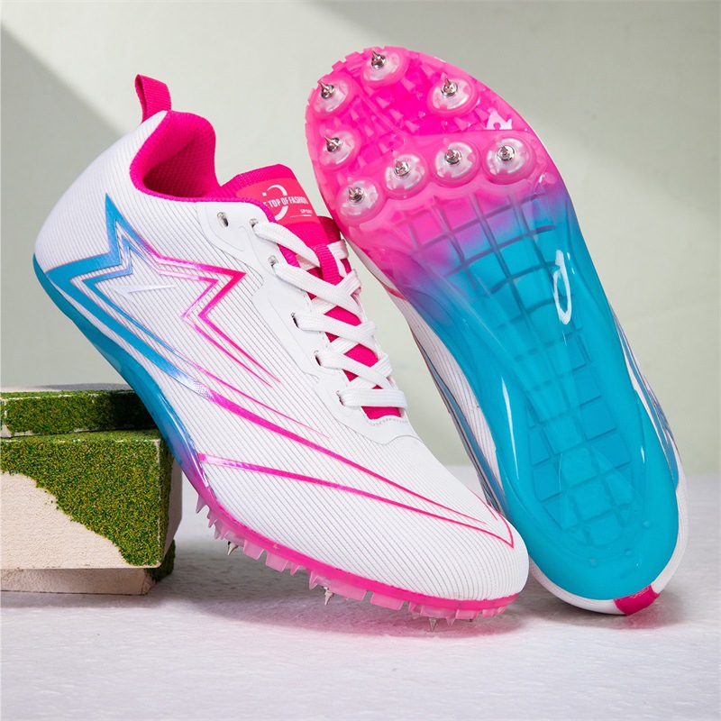 Zapatillas de Atletismo con Clavos de Superfibra y PU con Amortiguación