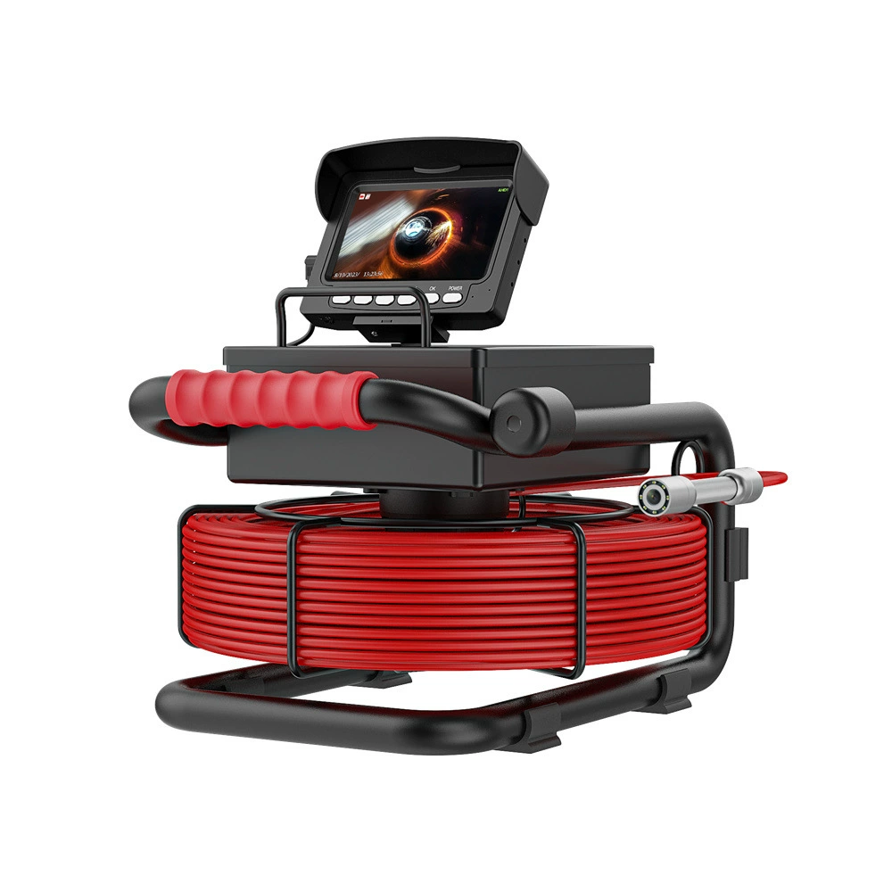 4,3-дюймовый подземный телевизор, подземный детектор трубопровода с видеоэндоскопом для трубопровода