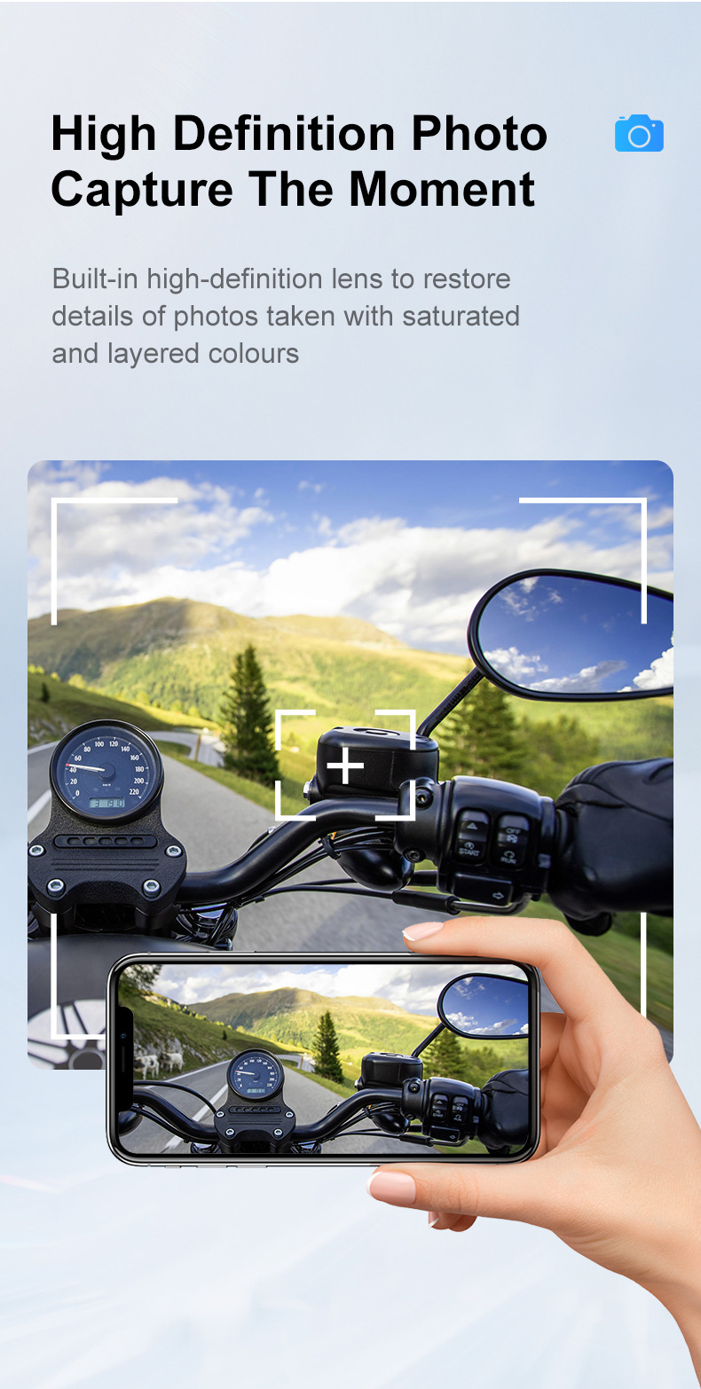 Q28 Helmet Bluetooth Headset Driving Recorder High-Definition Waterproof Motorcycle Helmet Headset Driving Recording Device