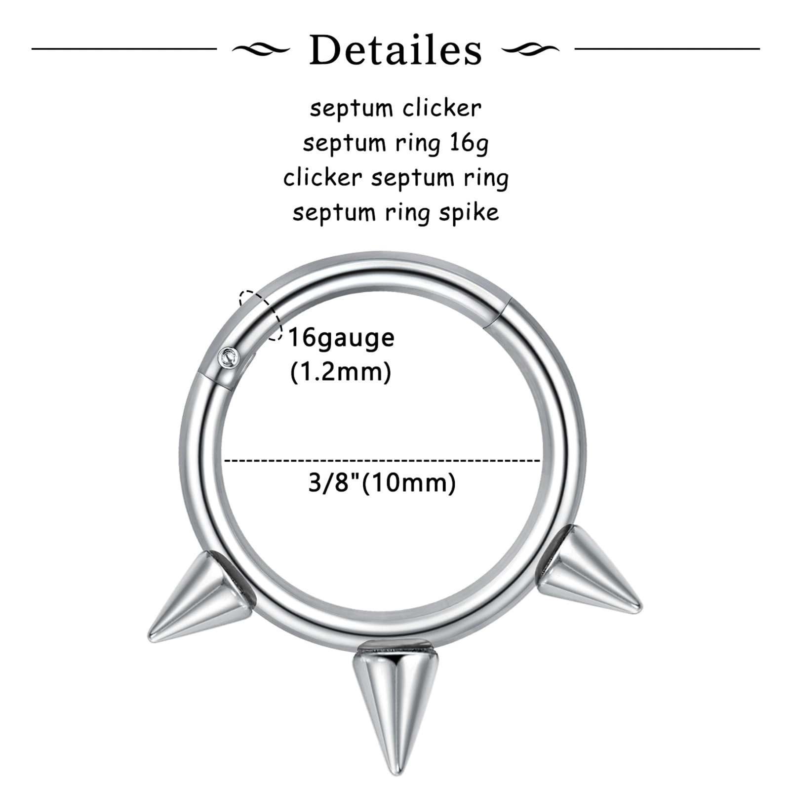 (Cross-border trading), nose piercing stainless steel, Aliexpress, Amazon