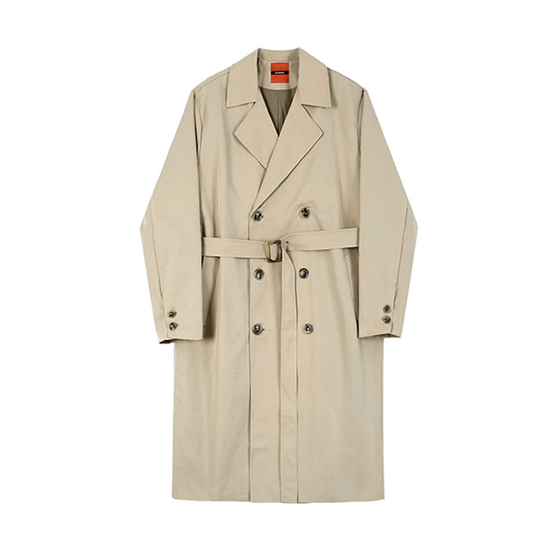 Thin trend demi-season trench coat, Korean style