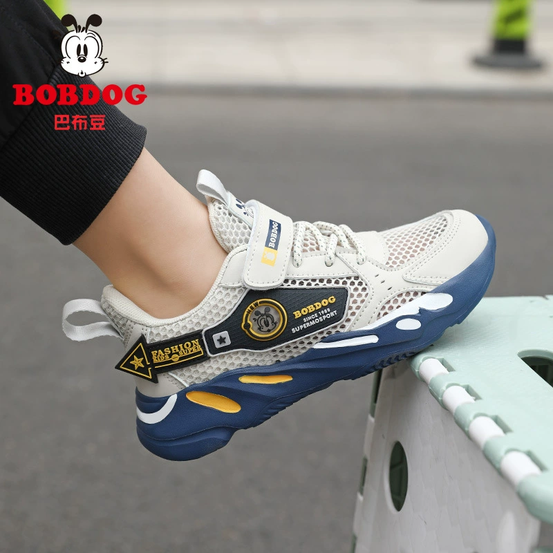 Summer footwear for boys, breathable children's wear-resistant sports shoes for leisure, soft sole