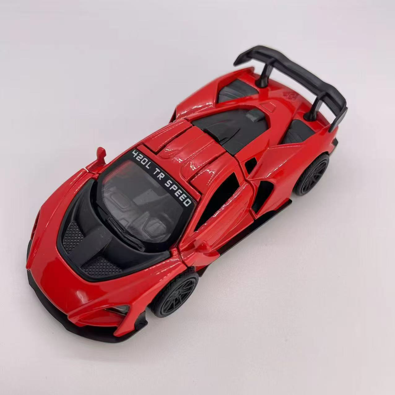 Mercedes-Benz GTR Porsche Lamborghini McLaren modelo de automóvil de aleación simulación de carreras adornos colecciones de regalos de automóviles