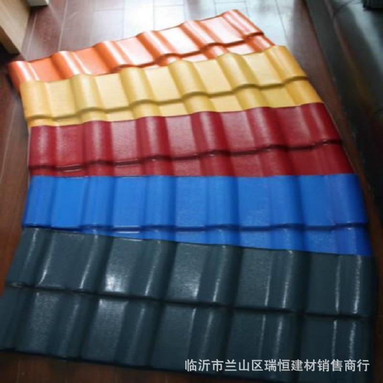 潍坊ASA树脂瓦别墅瓦淄博pvc树脂瓦屋面瓦滨洲合成树脂瓦厂一体瓦