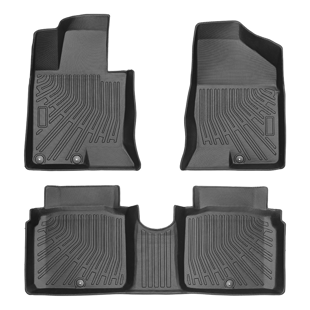 Para Hyundai Grandeur2011 - 2017 Combustible 3D todo el tiempo TPE almohadilla de pie cojín de colateral