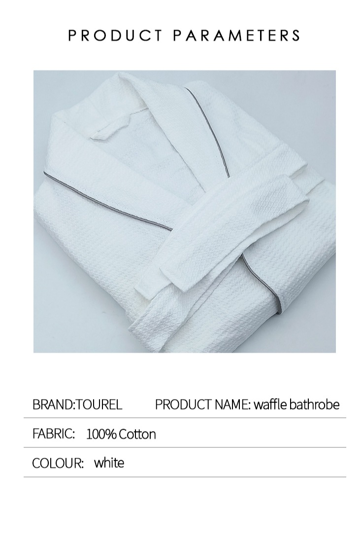 Waffle Bathrobe Image 2