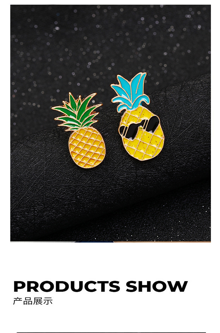 Cartoon Style Pine Alloy Enamel Unisex Brooches display picture 5