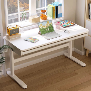 Children's study tables and chairs can be lifted and lowered. Students' home writing desks and children's desks and white tables